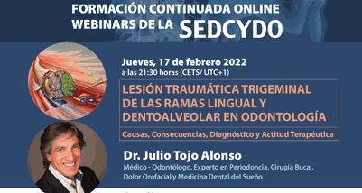 Lesión traumática trigeminal de las ramas lingual y dentoalveolar en odontología